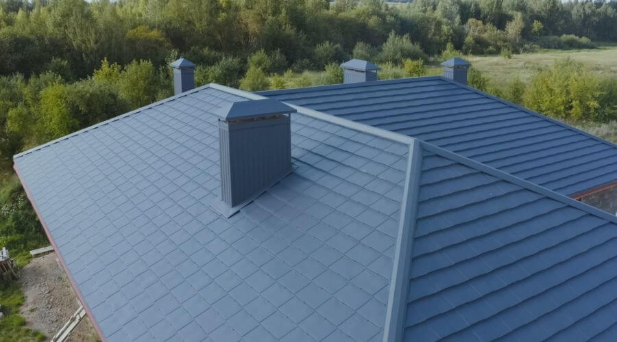 Professional metal roof installation in Vermontville, MI